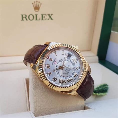 replica rolex leather watch bands|genuine rolex watch band.